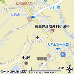 神奈川県厚木市七沢778周辺の地図
