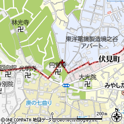 神奈川県横浜市西区境之谷115-59周辺の地図