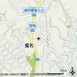 神奈川県厚木市愛名419周辺の地図