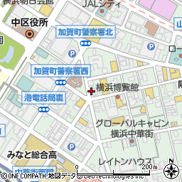 横浜大飯店周辺の地図