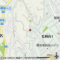 神奈川県厚木市愛名1211-5周辺の地図