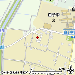 千葉県長生郡白子町中里838-41周辺の地図