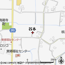 千葉県茂原市谷本306周辺の地図