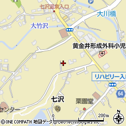 神奈川県厚木市七沢764-11周辺の地図