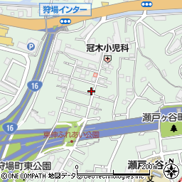 神奈川県横浜市保土ケ谷区狩場町454-32周辺の地図