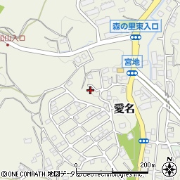 神奈川県厚木市愛名389-1周辺の地図