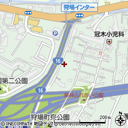 神奈川県横浜市保土ケ谷区狩場町454-143周辺の地図