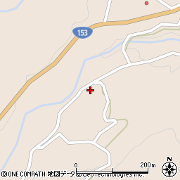 長野県下伊那郡阿智村智里1221周辺の地図