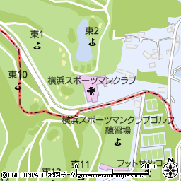 横浜スポーツマンクラブ周辺の地図