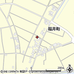 島根県安来市東赤江町福井町1425周辺の地図