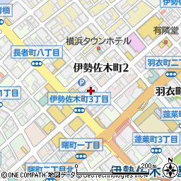 松屋伊勢佐木町２丁目店周辺の地図