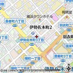 松屋伊勢佐木町２丁目店周辺の地図