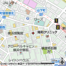 王府井本店 小籠包専門店 横浜中華街周辺の地図