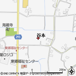 千葉県茂原市谷本307周辺の地図