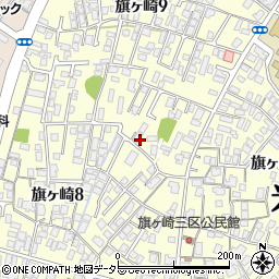 鳥取県米子市旗ヶ崎9丁目2周辺の地図