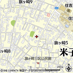 鳥取県米子市旗ヶ崎9丁目1周辺の地図