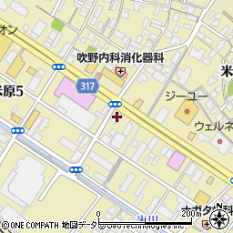 島根銀行米原 ＡＴＭ周辺の地図