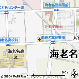 神奈川スバル海老名店周辺の地図