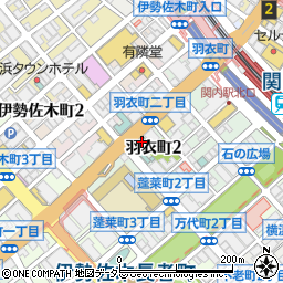 コメダ珈琲店ダイワロイネットホテル横浜関内店周辺の地図