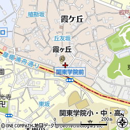 霞ケ丘幼稚園周辺の地図