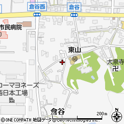 京都府舞鶴市倉谷848-1周辺の地図