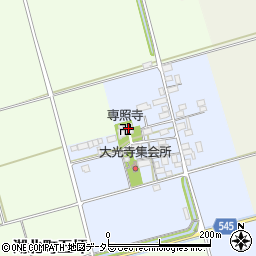 専照寺周辺の地図