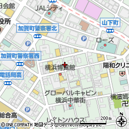 横浜中華街 梅蘭 金閣 上海料理周辺の地図