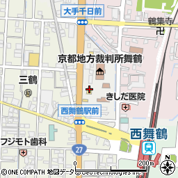 ソフトバンク舞鶴周辺の地図