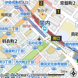 神奈川県横浜市中区蓬莱町1丁目1周辺の地図
