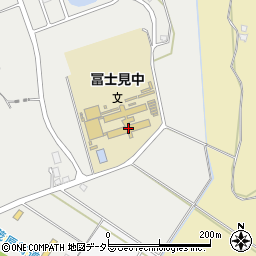 茂原市立冨士見中学校周辺の地図
