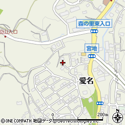神奈川県厚木市愛名389-2周辺の地図