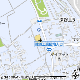 神奈川県綾瀬市深谷上6丁目51周辺の地図