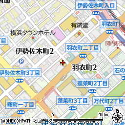横浜関内直源ビル周辺の地図