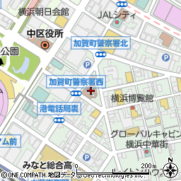 加賀町警察署周辺の地図