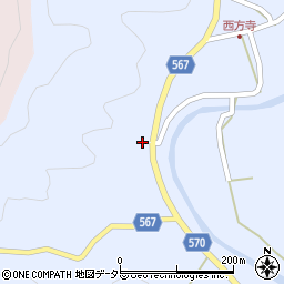 京都府舞鶴市西方寺252周辺の地図