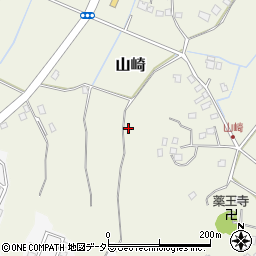千葉県茂原市山崎周辺の地図