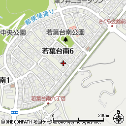 鳥取県鳥取市若葉台南6丁目13-12周辺の地図