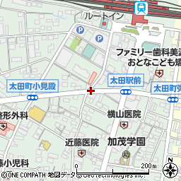 太田町北２周辺の地図