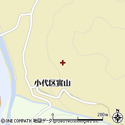 兵庫県美方郡香美町小代区實山715周辺の地図