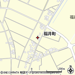 島根県安来市東赤江町福井町1250周辺の地図