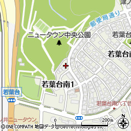 伝習館鳥取南本部若葉台教室周辺の地図
