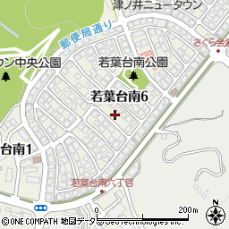 鳥取県鳥取市若葉台南6丁目13-24周辺の地図