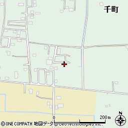 千葉県茂原市千町1830周辺の地図