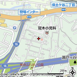 神奈川県横浜市保土ケ谷区狩場町454-52周辺の地図