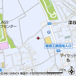 神奈川県綾瀬市深谷上6丁目46周辺の地図