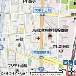 福邦銀行東舞鶴支店周辺の地図