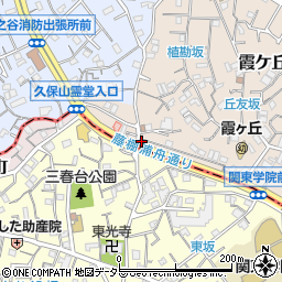 温故知新のみち案内サイン（霞橋）周辺の地図