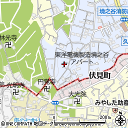 神奈川県横浜市西区境之谷115周辺の地図