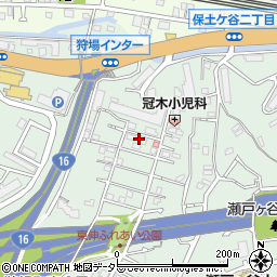 神奈川県横浜市保土ケ谷区狩場町454-53周辺の地図