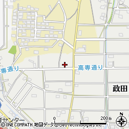 岐阜県本巣市政田2993周辺の地図